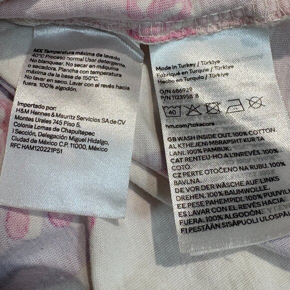 Barbie H&M Hearts Long Sleeve Cotton Dress (SKU: 172G) - Picture 4 of 4